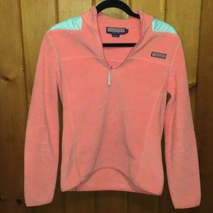 Vineyard Vines Womens Pink Fuzzy Shep Shirt